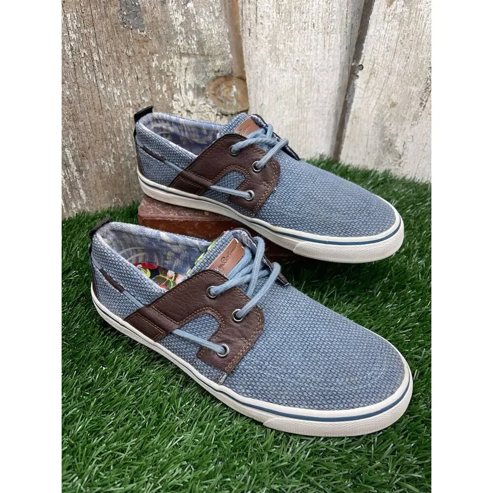 Tommy Bahama Stripes Boat Shoes Men's 8
